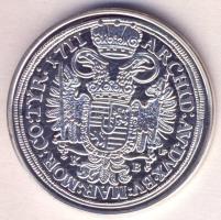 DN. Történelmi féltallérok utánveretben "I. József féltallérja 1711." Ag (10,37g/0.999) T:PP Csak 2000db!