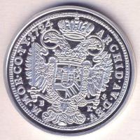 DN. Történelmi féltallérok utánveretben "III. Károly féltallérja 1724." Ag (10,37g/0.999) T:PP Csak 2000db!