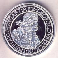Magyar tallérok utánveretben "I. Lipót Tallérja 1687." Ag (0,999) 20g T:PP csak 2000db!
