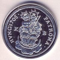 DN. Történelmi féltallérok utánveretben "II. Rákóczi Ferenc féltallérja 1705." Ag (10,37g/...