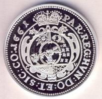 Magyar tallérok utánveretben "Kemény János Tallérja 1661." Ag (0,999) 20g T:PP csak 2000db!