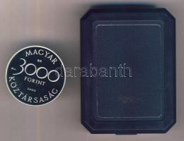 2000. 3000Ft Ag "Veszélyeztetett állatvilág-hód" T:PP Csak 7000db! Dísztokban tanúsítvánnyal