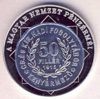 DN "A magyar nemzet pénzérméi - A háború kétnyelvű pénze 1914-1918." Ag (0,999) emlékérem ...