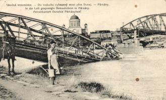 Párkány exploded bridge (EB)