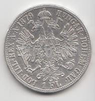 Ausztria 1879. 1Fl Ag T:2/2-
Austria 1879. 1 Florin Ag C:XF/VF