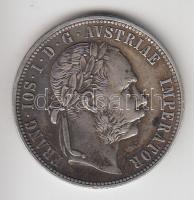 Ausztria 1877. 1Fl Ag T:2/2- Austria 1877. 1 Florin Ag C:XF/VF