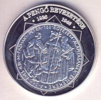 DN "A magyar nemzet pénzérméi - A pengő bevezetése 1926-1946." Ag (0,999) emlékérem (10,37...