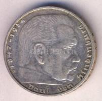 Német 3. Birodalom 1938G 2M Ag "Hindenburg" T:2/2-
German Third Reich 1938G 2 Marks Ag &qu...