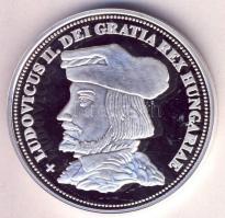 DN "Királyi koronák / 1909 5K - II. Lajos" Ag emlékérem (20g/0.999/38,61mm) T:PP Csak 2000...