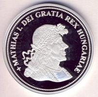 DN "Királyi koronák / 1909 5K - Mátyás" Ag emlékérem (20g/0.999/38,61mm) T:PP Csak 2000db,...