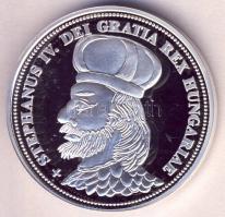 DN "Királyi koronák / 1909 5K - IV. István" Ag emlékérem (20g/0.999/38,61mm) T:PP Csak 200...