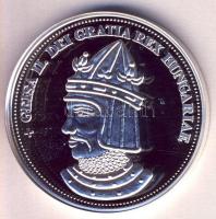 DN "Királyi koronák / 1909 5K - II. Géza" Ag emlékérem (20g/0.999/38,61mm) T:PP Csak 2000d...