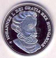 DN "Királyi koronák / 1909 5K - I. János" Ag emlékérem (20g/0.999/38,61mm) T:PP Csak 2000d...