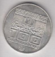 Ausztria 1976. 100Sch Ag "Innsbruck - XII. téli olimpia" T:2
Austria 1976. 100 Schilling A...