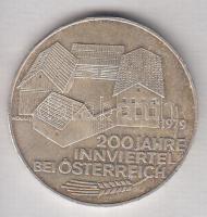 Ausztria 1979. 100Sch Ag "Innviertel" T:2 Austria 1976. 100 Schilling Ag "200th Anniversary - Inn District" C:XF