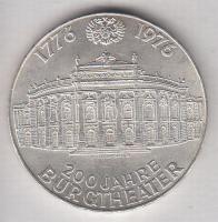 Ausztria 1979. 100Sch Ag "200 éves a várszínház" T:2 Austria 1979. 100 Schilling Ag "200th Anniversary - Burgtheater" C:XF