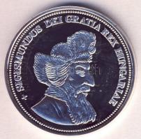 DN "Királyi koronák / 1909 5K - Zsigmond" Ag emlékérem (20g/0.999/38,61mm) T:PP Csak 2000d...