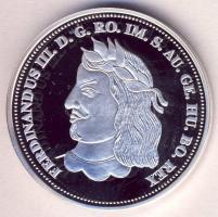 DN "Királyi koronák / 1909 5K - III. Ferdinánd" Ag emlékérem (20g/0.999/38,61mm) T:PP Csak...