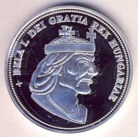 DN "Királyi koronák / 1909 5K - I. Béla" Ag emlékérem (20g/0.999/38,61mm) T:PP Csak 2000db