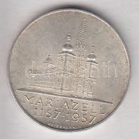 Ausztria 1957. 25Sch Ag "Mariazell" T:2 Austria 1957. 25 Schilling Ag "Mariazell" C:XF