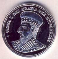 DN "Királyi koronák / 1909 5K - I. Géza" Ag emlékérem (20g/0.999/38,61mm) T:PP Csak 2000db