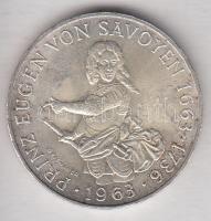 Ausztria 1963. 25Sch Ag "Szavolyai Jenő herceg" T:2  Austria 1963. 25 Schilling Ag "300th Anniversary-Birth of Prince Eugen" C:XF