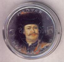 1947. 5Ft Ag "Kossuth" Rákóczi festett portréjával T:2