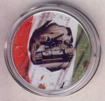 1947. 5Ft Ag "Kossuth" festett lobogó és tank hátlapon T:2