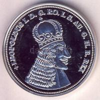 DN "Királyi koronák / 1909 5K - I. Lipót" Ag emlékérem (20g/0.999/38,61mm) T:PP Csak 2000d...