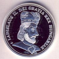 DN "Királyi koronák / 1909 5K - II. László" Ag emlékérem (20g/0.999/38,61mm) T:PP Csak 200...