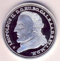 DN "Királyi koronák / 1909 5K - II. Lipót" Ag emlékérem (20g/0.999/38,61mm) T:PP Csak 2000...