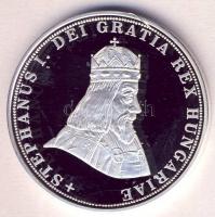 DN "Királyi koronák / 1909 5K - Szent István" Ag emlékérem (20g/0.999/38,61mm) T:PP Csak 2...