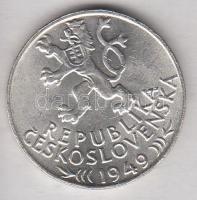 Csehszlovákia 1949. 100K Ag "Iglói bányászat 700. évfordulója" T:1-
Czechoslovakia 1949. 1...