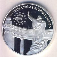 1999. 3000Ft Ag "Integráció az EU-ba - EURO III" T:PP