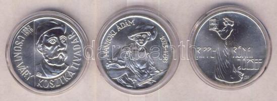 1977. 200Ft Ag 3klf db "Festők II. Mányoki, Rippl-Rónai, Csontváry" sor T:BU