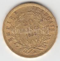 Franciaország/Második Császárság 1858A 20Fr Au "III. Napóleon" Párizs (6.42g/0.900) T:2-
F...