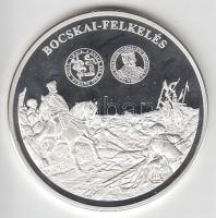 DN "A magyar pénz krónikája - Bocskai felkelés" Ag(999) emlékérem, (20g/38,61mm) T:PP Tanúsítvánnyal. Csak 2004db!