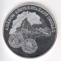 DN "A magyar pénz krónikája - A három részre szakadt ország" Ag(999) emlékérem, (20g/38,61mm) T:PP Tanúsítvánnyal. Csak 2004db!