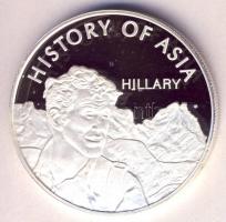 Mongólia 2003. 1000T Ag(0.999) "Ázsia történelme-Edmund Hillary" T:PP
Mongolia 2003. 1000 ...