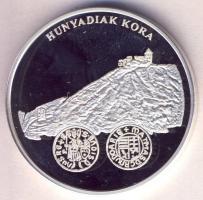 DN "A magyar pénz krónikája - Hunyadiak kora" Ag(999) emlékérem, (20g/38,61mm) T:PP Csak 2...