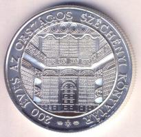2002. 3000Ft Ag "Széchenyi Könyvtár" T:PP Csak 3000db! Tanúsítvánnyal