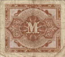 D.Reich 1945. Nemzetközi megszállás USA nyomat "F" jellel T:II