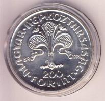 1978. 200Ft Ag "Első magyar aranyforint" T:BU