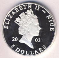 Niue 2003. 5$ Ag "Ázsia történelme - Kék Mecset" T:PP Tanúsítvánnyal
Niue 2003. 5$ Ag &quo...