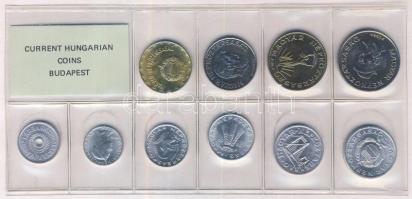 1988. 2f-20Ft 10db klf érmés forgalmi sor fóliatokban T:1
