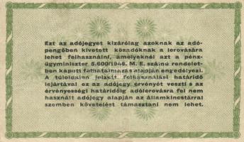 15db különféle pengő, milpengő, bankjegy + 4db klf adópengő T:II,II-