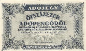 15db különféle pengő, milpengő, bankjegy + 4db klf adópengő T:II,II-