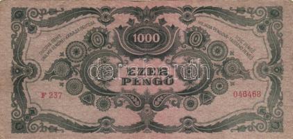 15db különféle pengő, milpengő, bankjegy + 4db klf adópengő T:II,II-