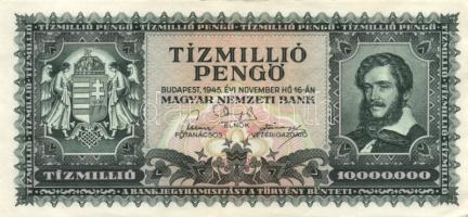 15db különféle pengő, milpengő, bankjegy + 4db klf adópengő T:II,II-