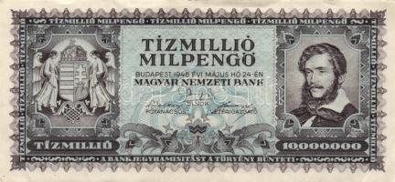 15db különféle pengő, milpengő, bankjegy + 4db klf adópengő T:II,II-